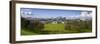 Panoramic View of Canary Wharf, the Millennium Dome, and City of London-Charlie Harding-Framed Premium Photographic Print
