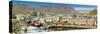 Panoramic view of Cape Grace Hotel and Waterfront, Cape Town, South Africa-null-Stretched Canvas