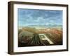 Panoramic View of Charlton Park, c.1745-Thomas Robins-Framed Giclee Print