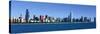 Panoramic View of Chicago Harbor, Chicago, Il-null-Stretched Canvas