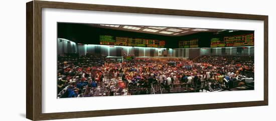 Panoramic View of Chicago Mercantile Exchange-null-Framed Photographic Print