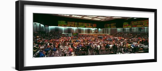 Panoramic View of Chicago Mercantile Exchange-null-Framed Photographic Print