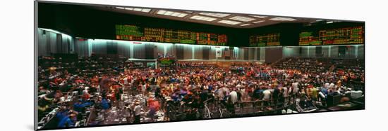 Panoramic View of Chicago Mercantile Exchange-null-Mounted Photographic Print