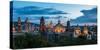 Panoramic View of Church Domes of San Miguel De Allende, Mexico in Twilight-Wirestock-Stretched Canvas