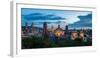 Panoramic View of Church Domes of San Miguel De Allende, Mexico in Twilight-Wirestock-Framed Photographic Print