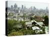 Panoramic View of City Centre, Kobe City, Kansai, Honshu Island, Japan-Christian Kober-Stretched Canvas
