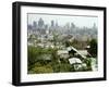 Panoramic View of City Centre, Kobe City, Kansai, Honshu Island, Japan-Christian Kober-Framed Photographic Print