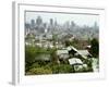 Panoramic View of City Centre, Kobe City, Kansai, Honshu Island, Japan-Christian Kober-Framed Photographic Print