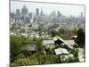 Panoramic View of City Centre, Kobe City, Kansai, Honshu Island, Japan-Christian Kober-Mounted Photographic Print
