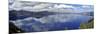 Panoramic View of Crater Lake, Oregon, USA-Mark Taylor-Mounted Photographic Print