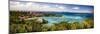 Panoramic View of Cruz Bay Harbor, St John, USVI-George Oze-Mounted Photographic Print