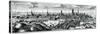 Panoramic View of Danzig (Gdansk), 18th Century-null-Stretched Canvas