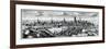 Panoramic View of Danzig (Gdansk), 18th Century-null-Framed Premium Giclee Print