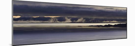 Panoramic View of Dawn Breaking across the Sound of Raasay and the Isle of Rona-John Woodworth-Mounted Photographic Print