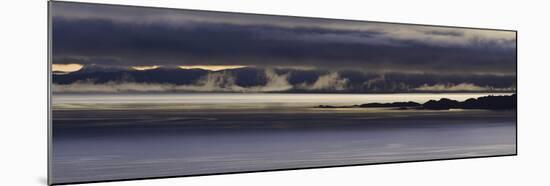 Panoramic View of Dawn Breaking across the Sound of Raasay and the Isle of Rona-John Woodworth-Mounted Photographic Print