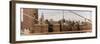 Panoramic View of Downtown Manhattan from the Brooklyn Bridge-Philippe Hugonnard-Framed Photographic Print