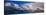 Panoramic View of Ecological Tourists in Inflatable Zodiac Boats-null-Stretched Canvas