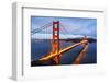 Panoramic View of Famous Golden Gate Bridge-prochasson-Framed Photographic Print