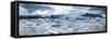 Panoramic View of Fjallsarlon-Lee Frost-Framed Stretched Canvas