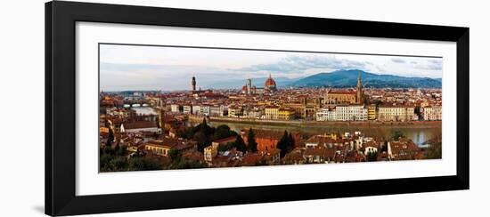 Panoramic view of Florence-Vadim Ratsenskiy-Framed Art Print