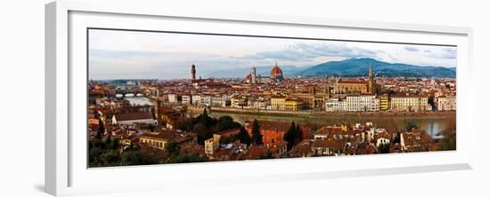 Panoramic view of Florence-Vadim Ratsenskiy-Framed Art Print