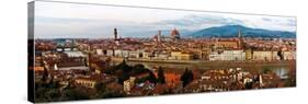 Panoramic view of Florence-Vadim Ratsenskiy-Stretched Canvas