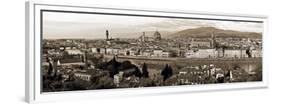 Panoramic View Of Florence-Vadim Ratsenskiy-Framed Art Print