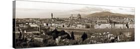 Panoramic View Of Florence-Vadim Ratsenskiy-Stretched Canvas