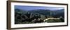 Panoramic View of Great Wall of China, Badaling, China-James Montgomery Flagg-Framed Photographic Print