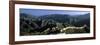 Panoramic View of Great Wall of China, Badaling, China-James Montgomery Flagg-Framed Photographic Print