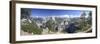 Panoramic View of Half Dome and Vernal Falls in Yosemite National Park, California, USA-Mark Taylor-Framed Photographic Print