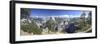 Panoramic View of Half Dome and Vernal Falls in Yosemite National Park, California, USA-Mark Taylor-Framed Photographic Print