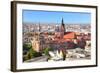 Panoramic View of Hanover City, Germany-Zoom-zoom-Framed Photographic Print