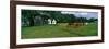 Panoramic View of Horses Grazing in Springtime Field, Eastern Shore, Md-null-Framed Photographic Print