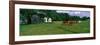 Panoramic View of Horses Grazing in Springtime Field, Eastern Shore, Md-null-Framed Photographic Print