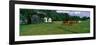 Panoramic View of Horses Grazing in Springtime Field, Eastern Shore, Md-null-Framed Photographic Print