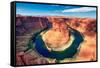 Panoramic View of Horseshoe Bend-prochasson-Framed Stretched Canvas