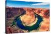 Panoramic View of Horseshoe Bend-prochasson-Stretched Canvas