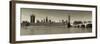 Panoramic View of Houses of Parliament, Westminster, London, England-Jon Arnold-Framed Photographic Print