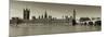 Panoramic View of Houses of Parliament, Westminster, London, England-Jon Arnold-Mounted Photographic Print