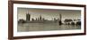 Panoramic View of Houses of Parliament, Westminster, London, England-Jon Arnold-Framed Photographic Print