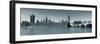 Panoramic View of Houses of Parliament, Westminster, London, England-Jon Arnold-Framed Photographic Print