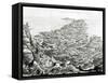 Panoramic View of India from the Himalaya Mountains, Designed by T. Packer, 1857-null-Framed Stretched Canvas