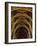 Panoramic View of Interior of Chartres Cathedral Looking up Nave Toward Main Altar-Gjon Mili-Framed Photographic Print