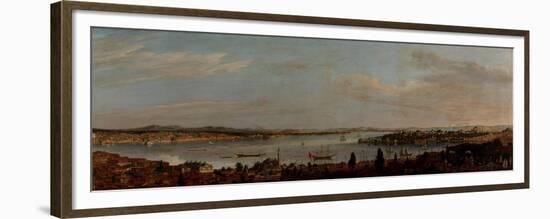 Panoramic View of Istanbul, Second Half of the 18th C-Antoine de Favray-Framed Giclee Print