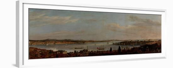 Panoramic View of Istanbul, Second Half of the 18th C-Antoine de Favray-Framed Giclee Print