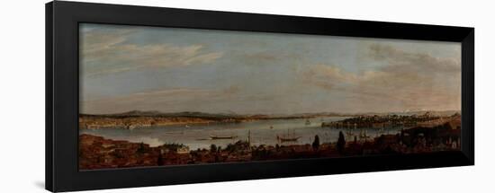 Panoramic View of Istanbul, Second Half of the 18th C-Antoine de Favray-Framed Giclee Print