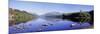 Panoramic View of Lake Padarn, Wales, UK-Mark Taylor-Mounted Photographic Print