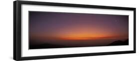 Panoramic View of Las Campanas Observatory at Twilight, Chile-null-Framed Premium Photographic Print