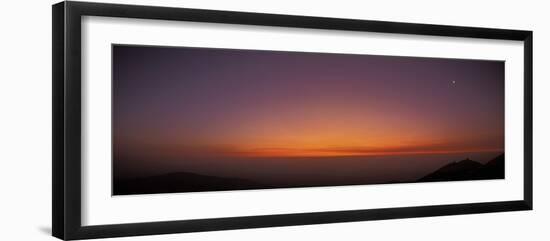 Panoramic View of Las Campanas Observatory at Twilight, Chile-null-Framed Photographic Print